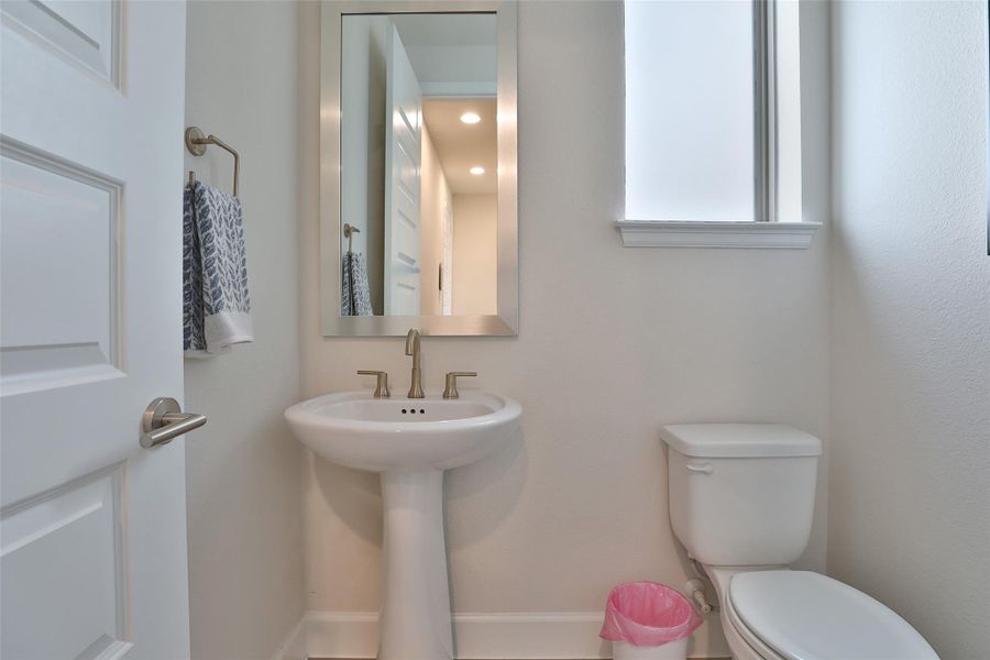 Furnished interior view inside a new home in Elyson, Katy (Image 28).