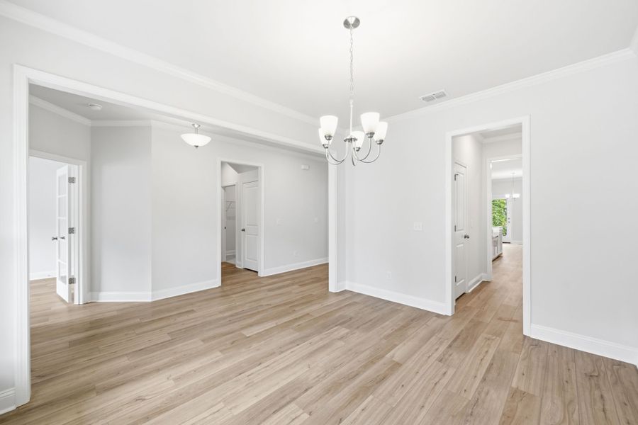 Spacious, unfurnished interior of a new home in Carriage Estates, Lexington (Image 43). Spacious, unfurnished interior of a new home in Carriage Estates, Lexington (Image 43).