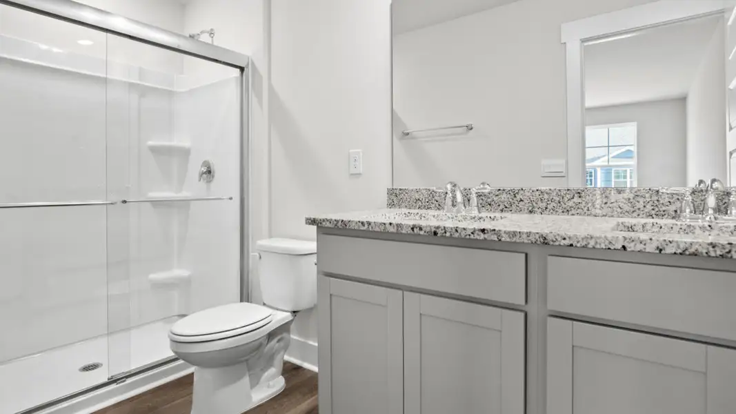 Furnished interior view inside a new home in Indigo Preserve Townhomes, Leland (Image 11).