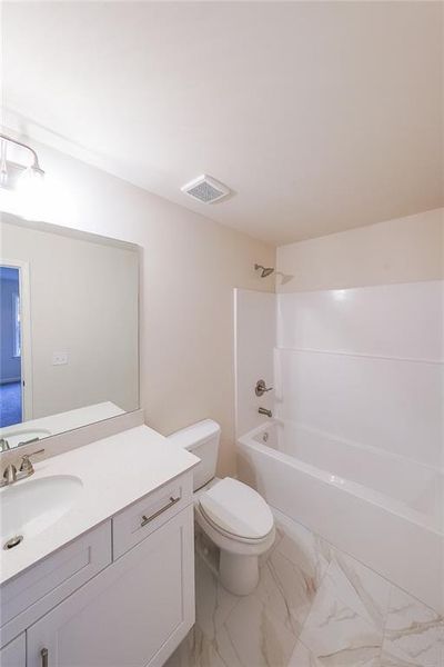 Furnished interior view inside a new home in , Dawsonville (Image 7).