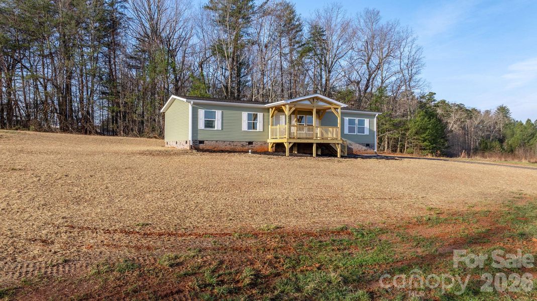 Exterior details and patio area of a home in , Connelly Springs (Image 17).