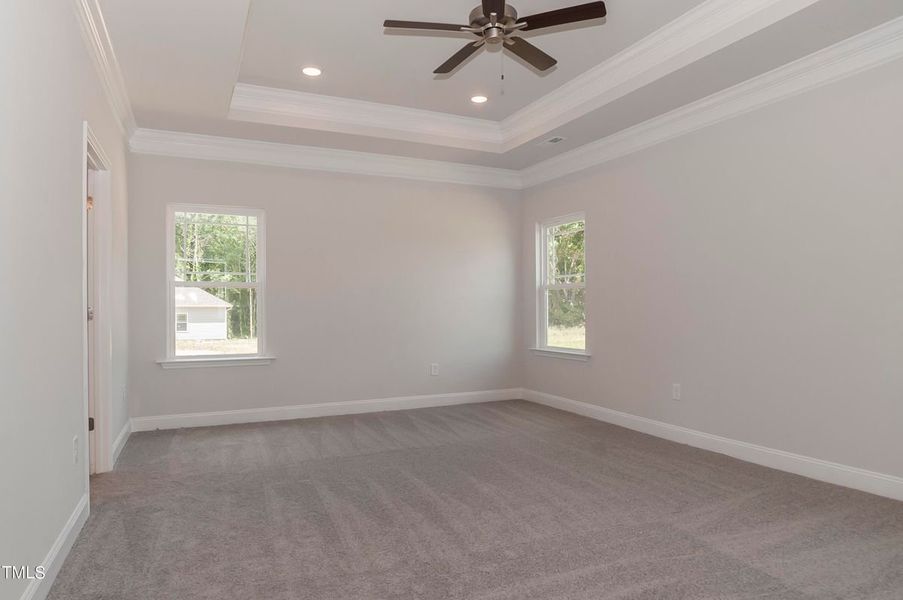 Representative unfurnished interior of a home built from the 2505 by Adams Homes in Williams Ridge, Bailey (Image 26). Representative unfurnished interior of a home built from the 2505 by Adams Homes in Williams Ridge, Bailey (Image 26).