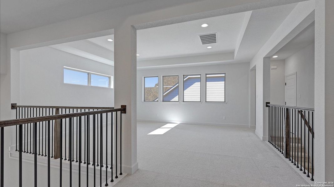 Spacious, unfurnished interior of a new home in Corley Farms 50', Boerne (Image 20).
