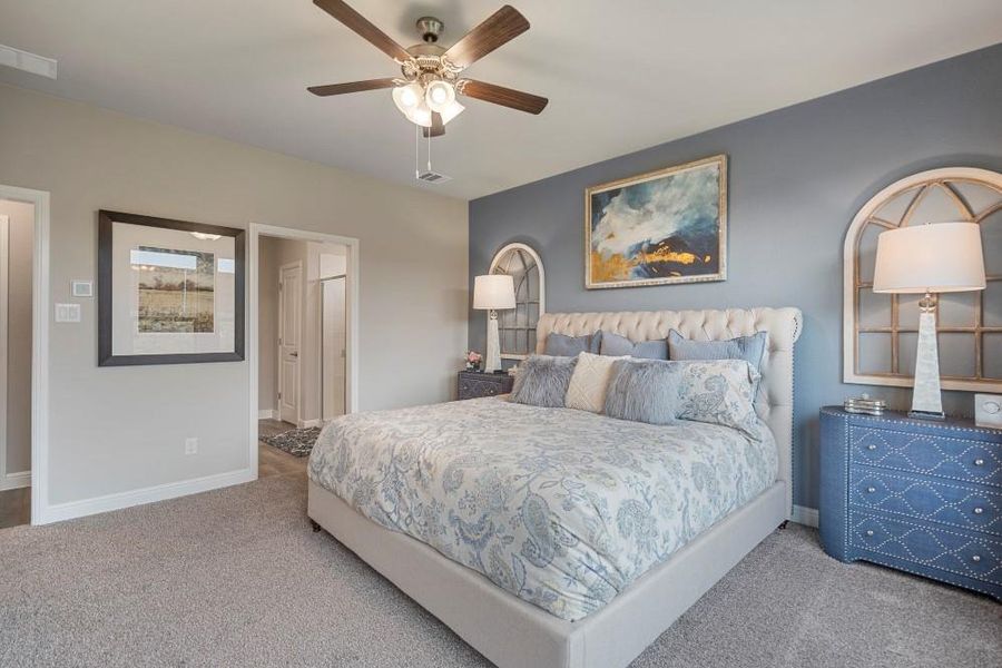 Furnished interior view inside a new home in , Justin (Image 11).