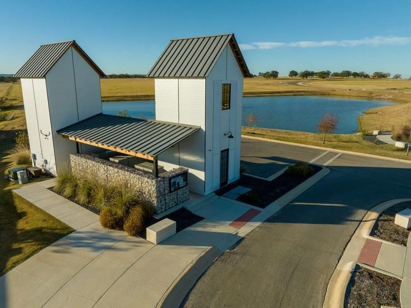 Exterior details and patio area of a home in , Fredericksburg (Image 4).
