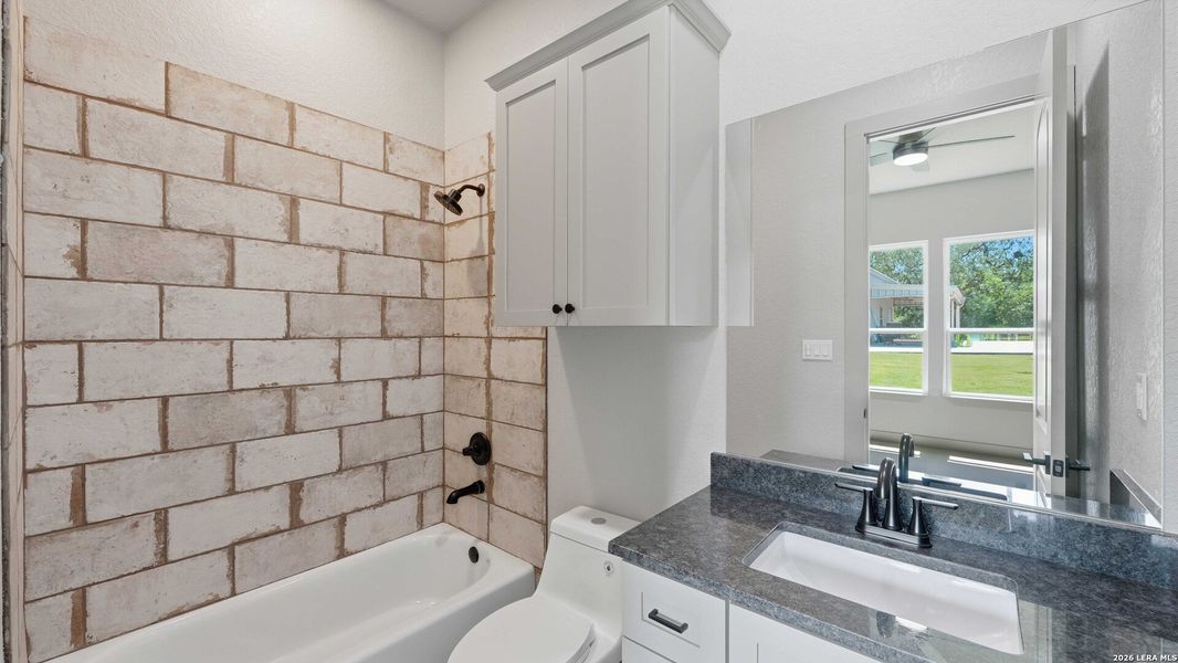 Furnished interior view inside a new home in , Adkins (Image 14).