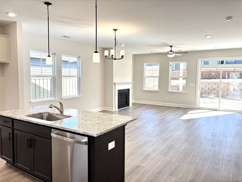 Furnished interior view inside a new home in Holly Ridge, Greenville (Image 9).