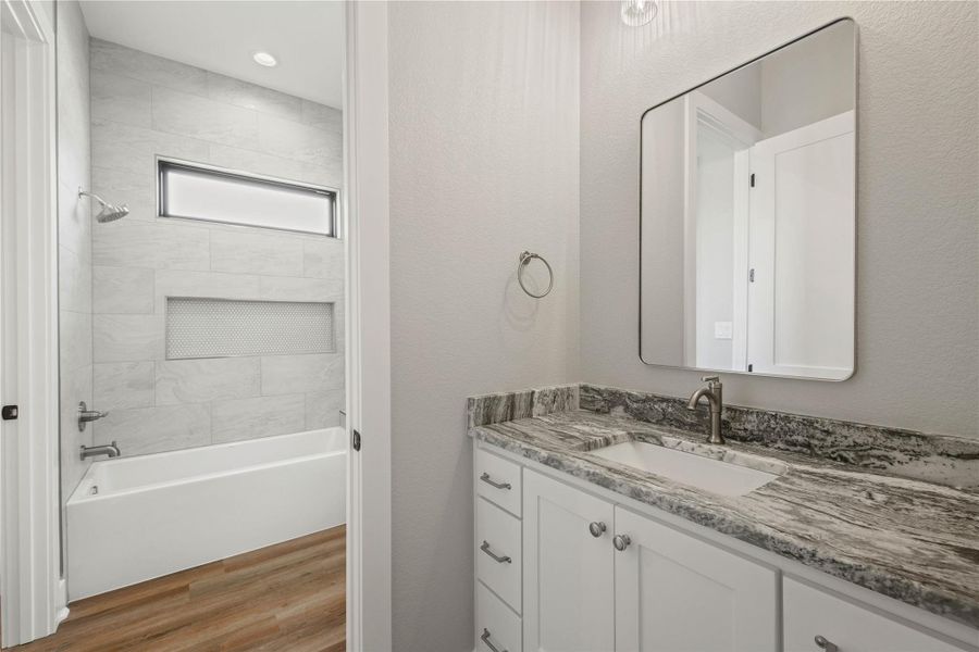 Furnished interior view inside a new home in , College Station (Image 18).