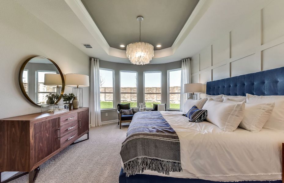Representative furnished interior of a home built from the Palisade by Pulte Homes in Anna Town Square, Anna (Image 10).