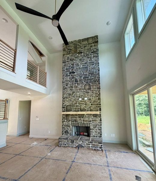 In-progress construction of a new home in Harmon Springs, Carrollton, GA (Image 10).
