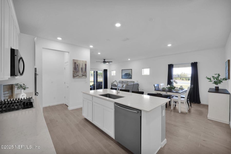 Furnished interior view inside a new home in , St. Johns (Image 11). Furnished interior view inside a new home in , St. Johns (Image 11).