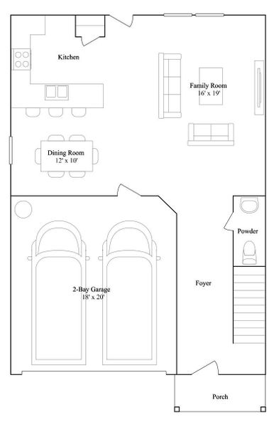 2D floor plan layout of this home in Chapel Run, Montgomery, TX (Image 2). 2D floor plan layout of this home in Chapel Run, Montgomery, TX (Image 2).
