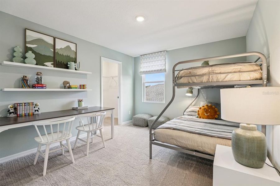 Furnished interior view inside a new home in Hawks Run, Kissimmee (Image 28).