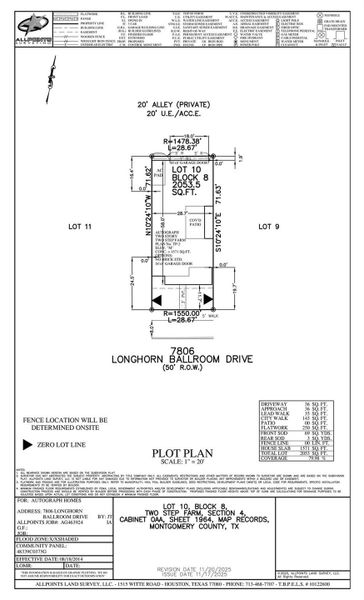 Plot Plan