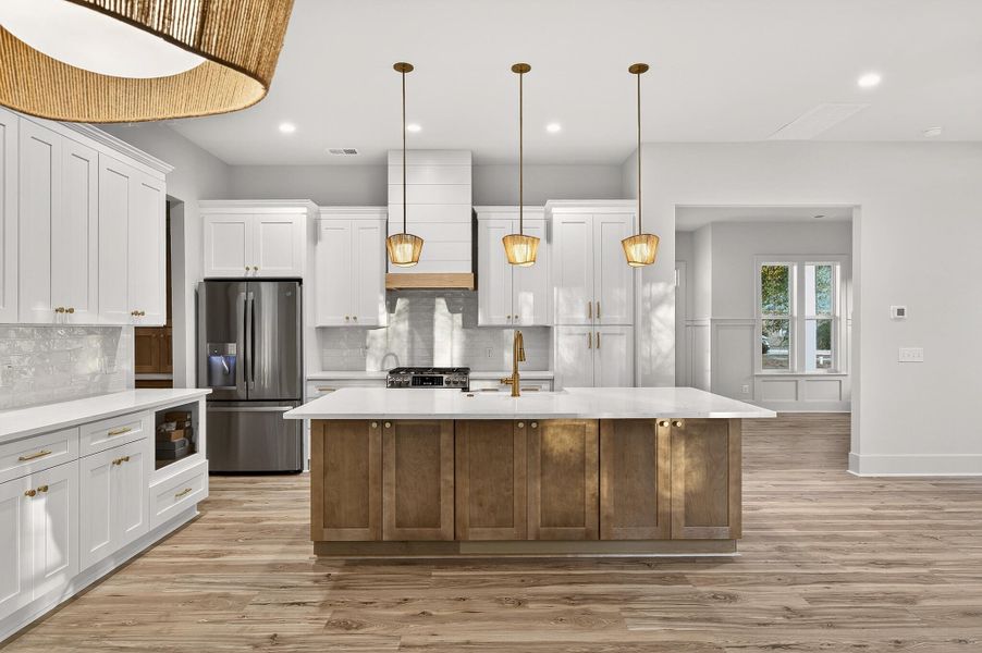Furnished interior view inside a new home in , Mount Pleasant (Image 12).