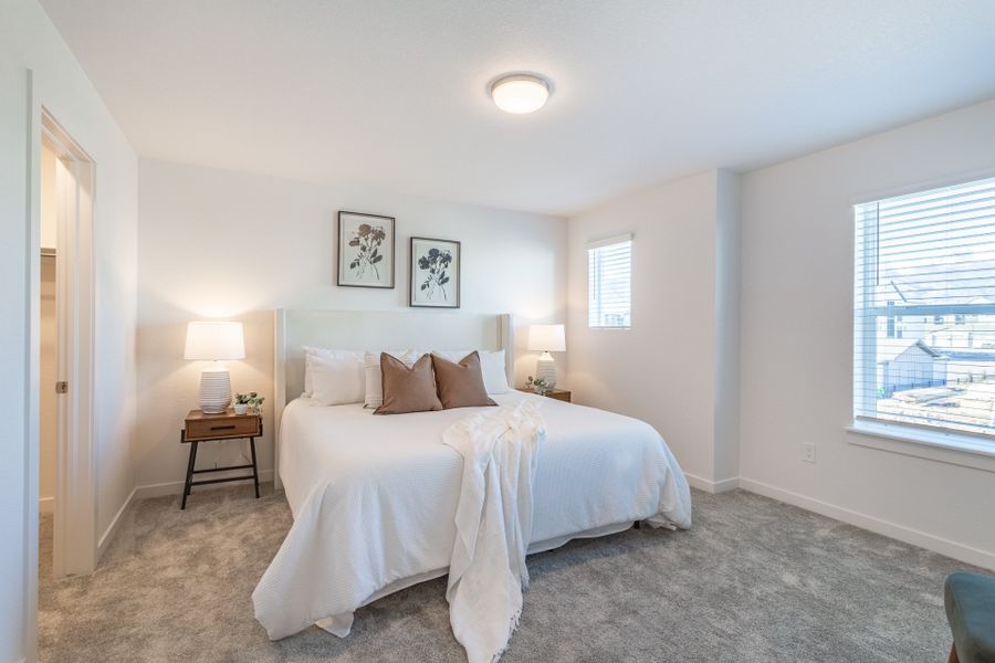 Representative furnished interior of a home built from the Ellis by Lokal Homes in The Vistas at West Mesa, Colorado Springs (Image 9).