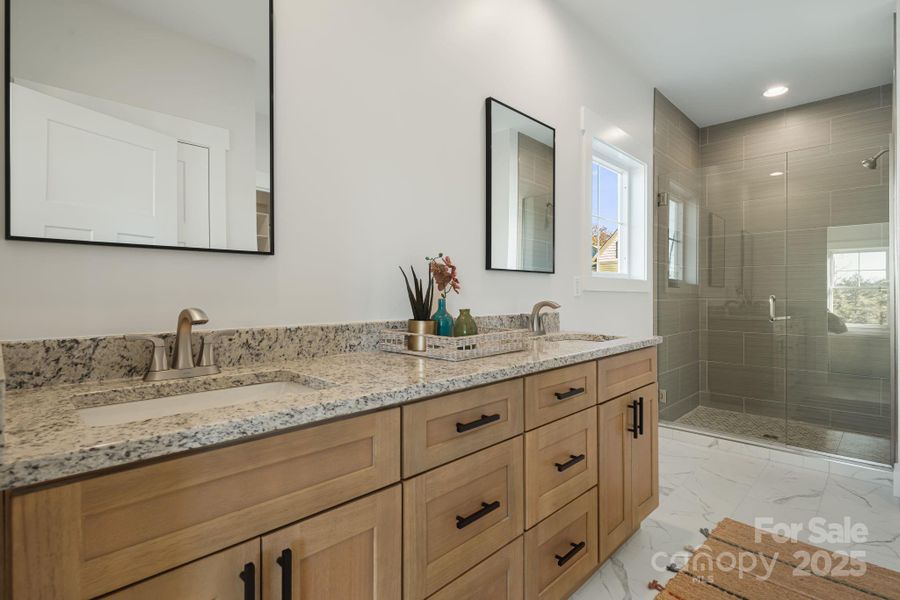 Furnished interior view inside a new home in , Weaverville (Image 3).