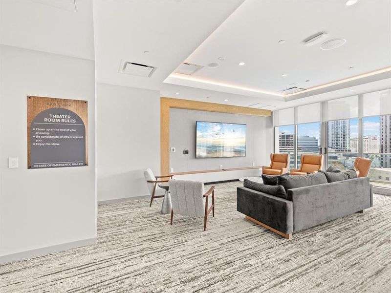 Furnished interior view inside a new home in , St. Petersburg (Image 36).