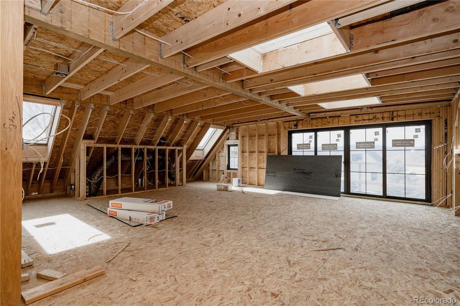 In-progress construction of a new home in , Denver, CO (Image 39).