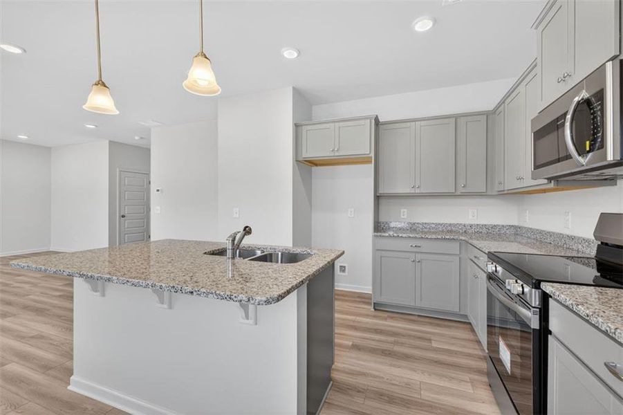 Furnished interior view inside a new home in Longbrooke, Rome (Image 5).