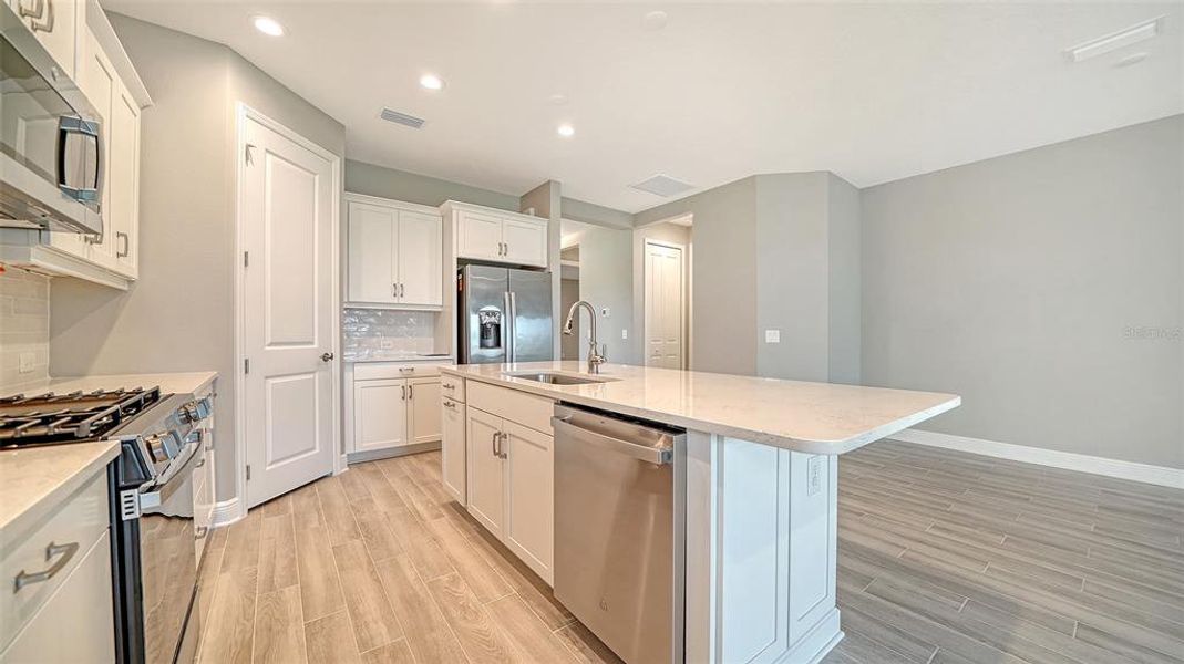 Furnished interior view inside a new home in , Nokomis (Image 10).