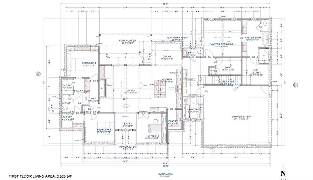 2D floor plan layout of this home in , Chico, TX (Image 3). 2D floor plan layout of this home in , Chico, TX (Image 3).