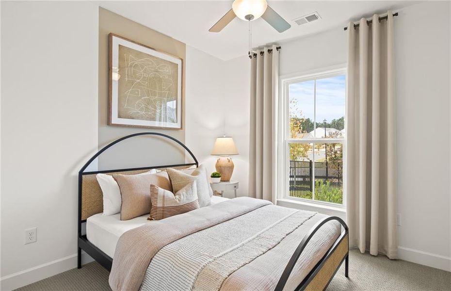 Furnished interior view inside a new home in Anderson Point Estates, McDonough (Image 21).