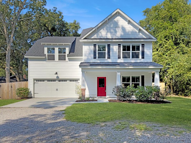 Front exterior of a new home in , James Island, SC, highlighting curb appeal (Image 23).