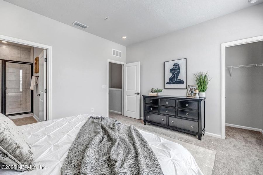 Furnished interior view inside a new home in , Jacksonville (Image 8).