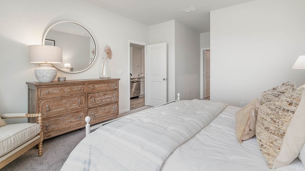 Furnished interior view inside a new home in Riggs Pointe, Millington (Image 14).