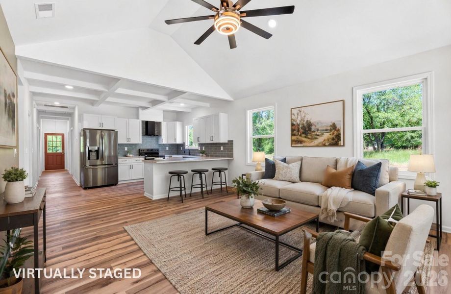 Furnished interior view inside a new home in , Shelby (Image 9).