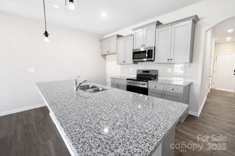 Furnished interior view inside a new home in , Charlotte (Image 10). Furnished interior view inside a new home in , Charlotte (Image 10).