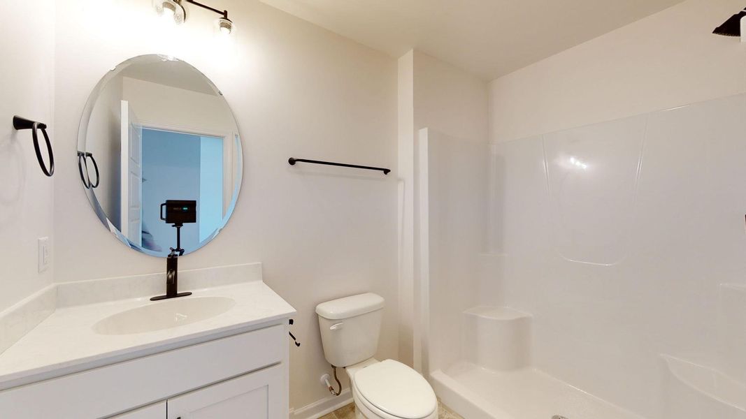 Representative furnished interior of a home built from the Catherine A by JC Jackson Homes,LLC in Heritage Pointe, Newport (Image 14).