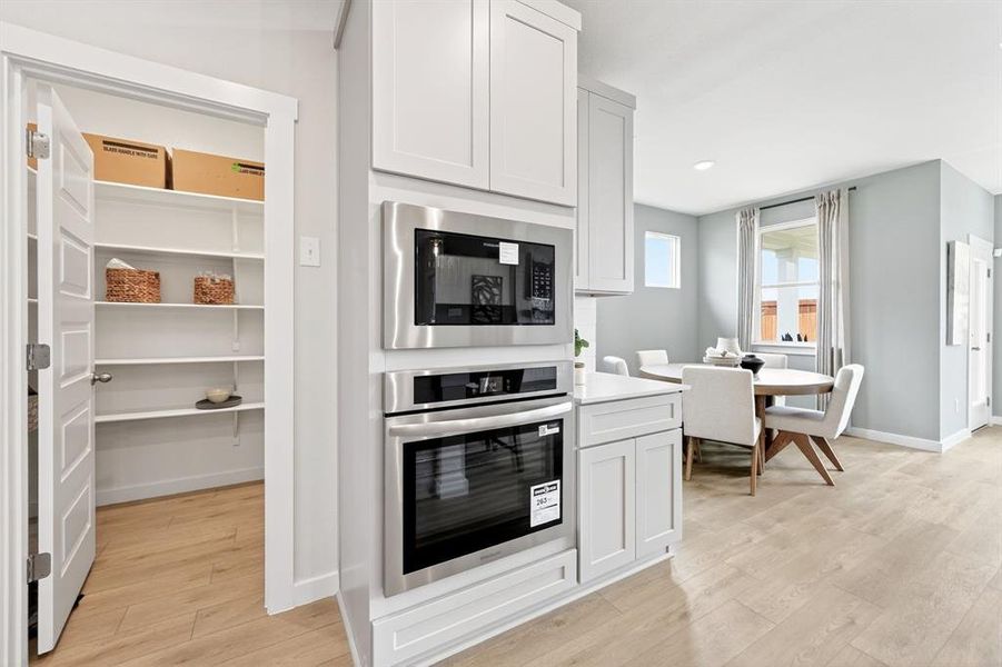 Furnished interior view inside a new home in Parks at Foster Crossing, Anna (Image 9).