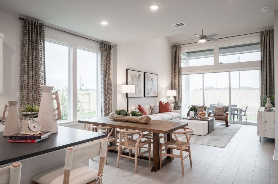Representative furnished interior of a home built from the Cormorant by Tri Pointe Homes in Trillium, Richmond (Image 12).