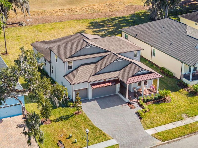 Front exterior of a new home in , Brooksville, FL, highlighting curb appeal (Image 31).