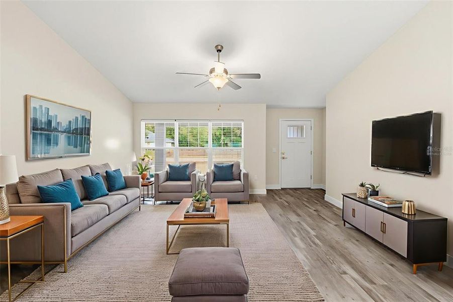 Furnished interior view inside a new home in , Citrus Springs (Image 4). Furnished interior view inside a new home in , Citrus Springs (Image 4).