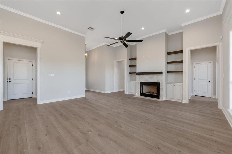 Spacious, unfurnished interior of a new home in , Waco (Image 35).