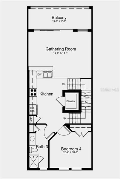 2D floor plan layout of this home in Seahaven, Punta Gorda, FL (Image 3).