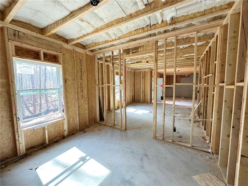 In-progress construction of a new home in , Dallas, GA (Image 32).