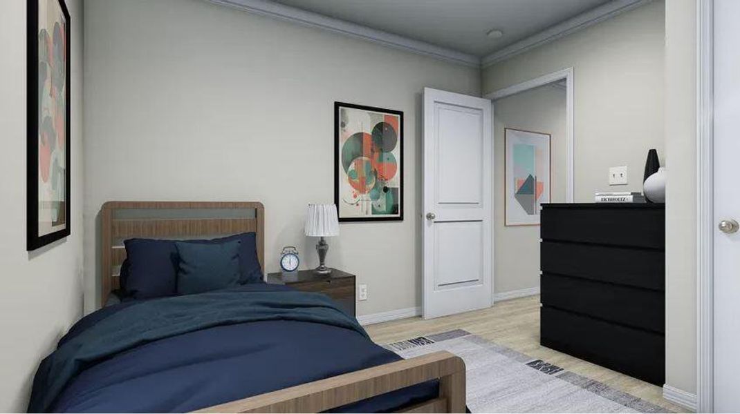 Furnished interior view inside a new home in , North Charleston (Image 6).