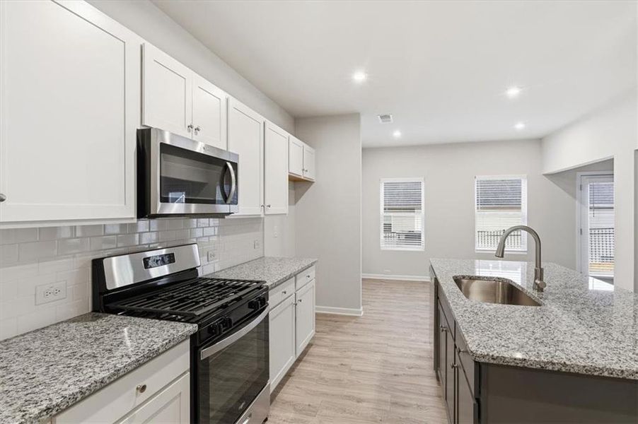 Furnished interior view inside a new home in Park Center Pointe, Mableton (Image 8).