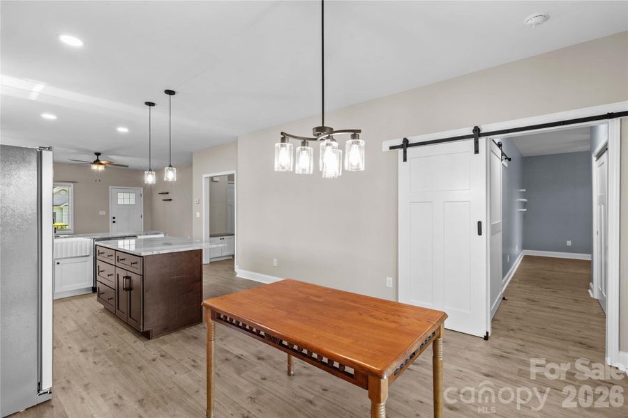 Furnished interior view inside a new home in , Statesville (Image 8).