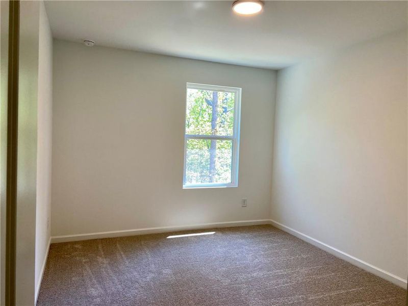 Spacious, unfurnished interior of a new home in Eastlyn Crossing, Flowery Branch (Image 21). Spacious, unfurnished interior of a new home in Eastlyn Crossing, Flowery Branch (Image 21).