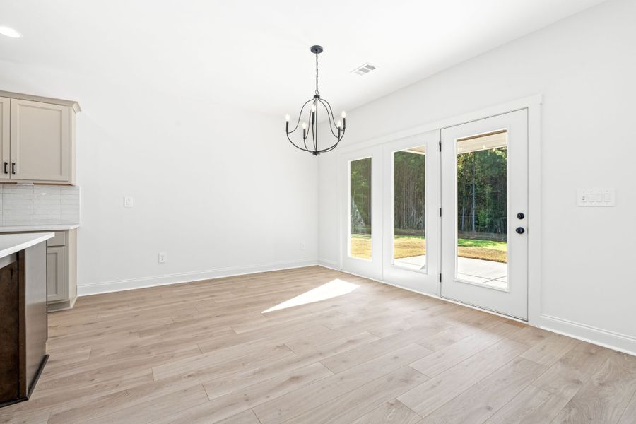 Spacious, unfurnished interior of a new home in Mitchell Farms, LaGrange (Image 16). Spacious, unfurnished interior of a new home in Mitchell Farms, LaGrange (Image 16).