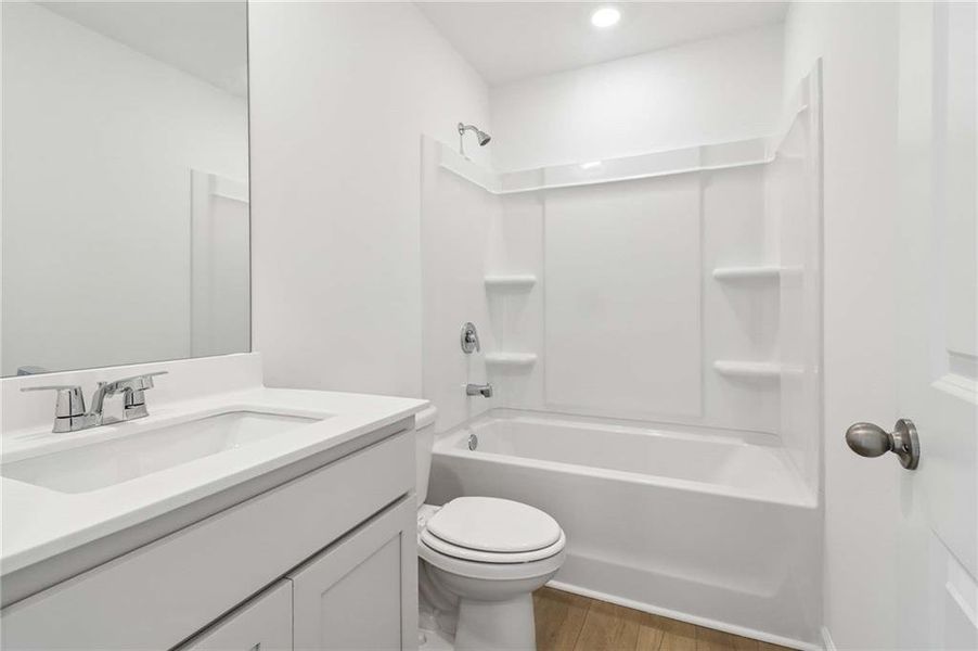 Furnished interior view inside a new home in Langston Reserve, Cartersville (Image 12).
