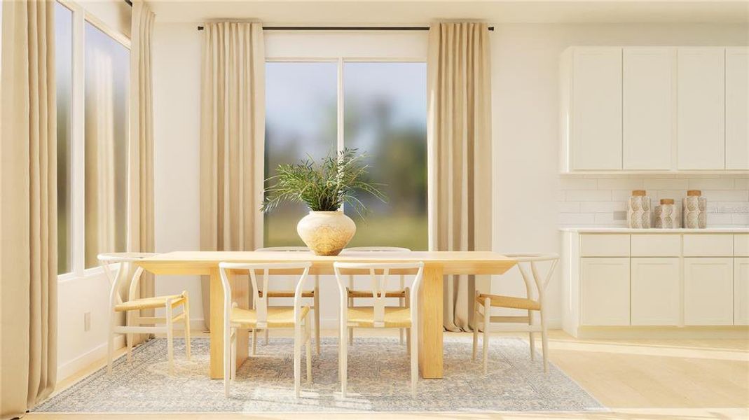 Furnished interior view inside a new home in , Clermont (Image 3).