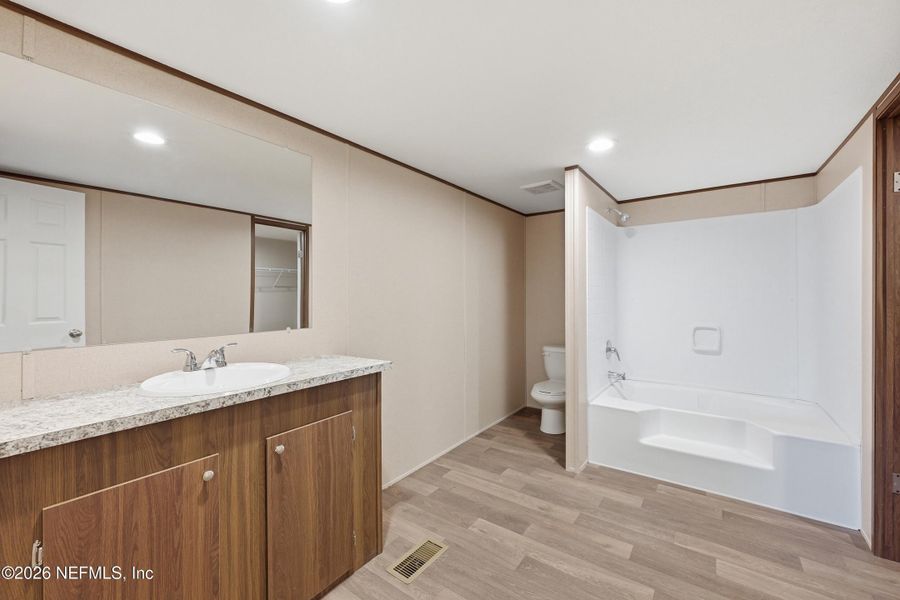 Furnished interior view inside a new home in , Hastings (Image 10).