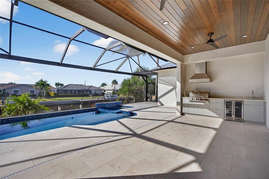 Exterior details and patio area of a home in , Punta Gorda (Image 3). Exterior details and patio area of a home in , Punta Gorda (Image 3).