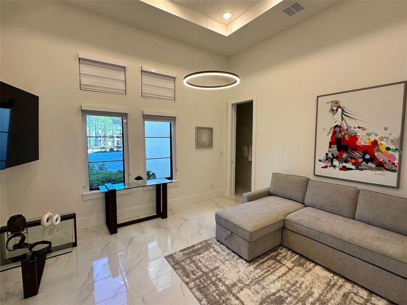 Furnished interior view inside a new home in , Montverde (Image 13). Furnished interior view inside a new home in , Montverde (Image 13).